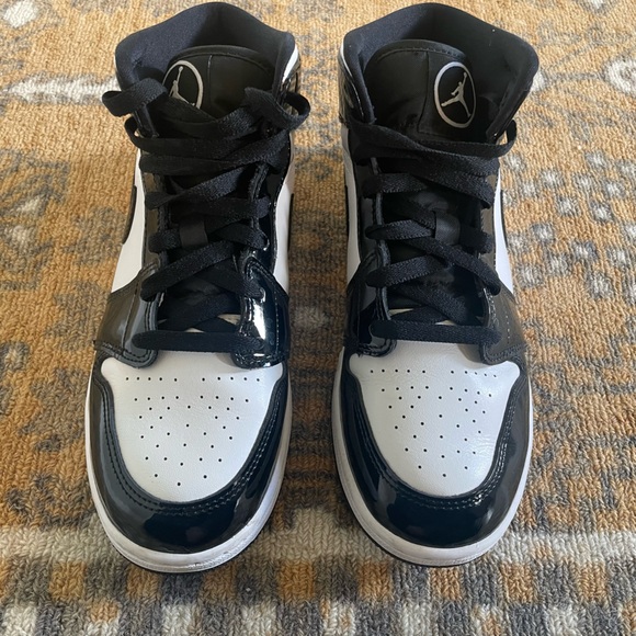 Air Jordan 1 Mid SE “All-Star 2021” Carbon Fiber GS 7Y or WMNS 8.5 DD2192-001 - Picture 10 of 12
